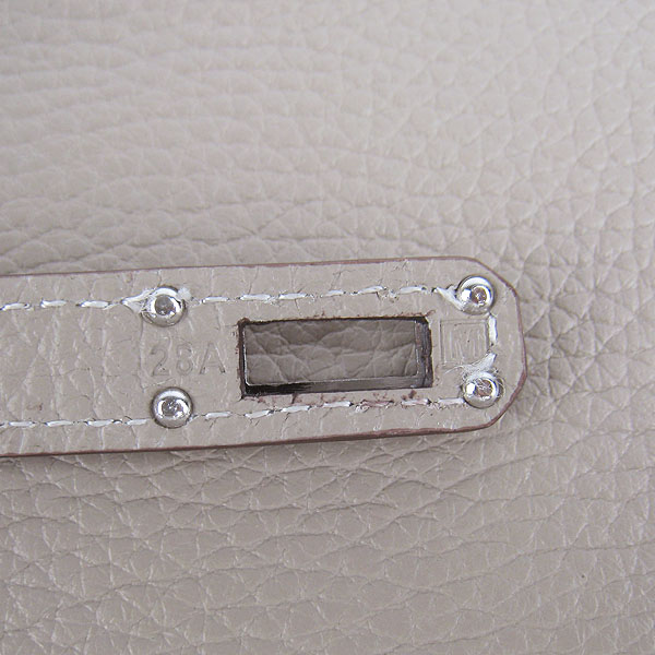 High Quality Hermes Kelly Long Clutch Bag Gray H009 Replica